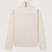 Amundsen Boiled Half Zip in Oatmeal, back product view.