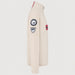 Amundsen Boiled Ski Flag Sweater in Oatmeal, side product view.