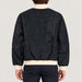 Amundsen men's Breguet Waxed Jacket in Faded Navy, model back.