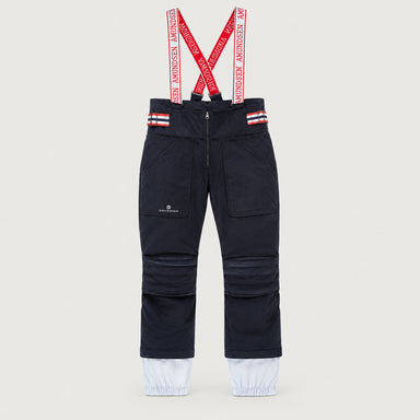 Amundsen Concord Ski Pants in Faded Navy, front product view.