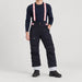 Amundsen Concord Ski Pants in Faded Navy, full outfit view on model.