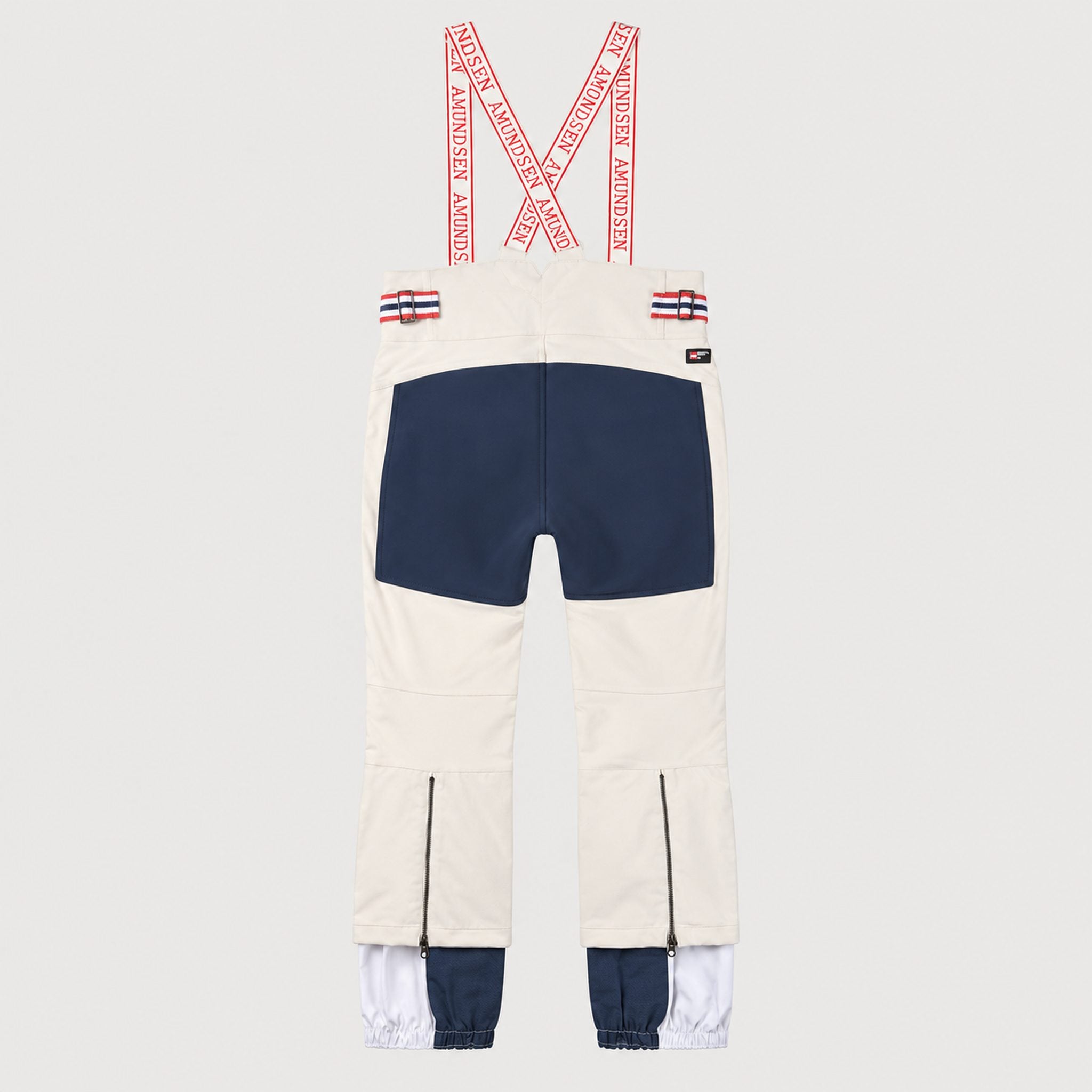 Amundsen Concord Ski Pants in Natural, back product view.