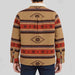 Amundsen Harvester Akle Overshirt, back view on model.