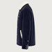 Amundsen Harvester Overshirt in True Navy, side product view.
