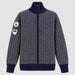 Amundsen Heroes of Telemark Full Zip in Faded Navy, front product view.