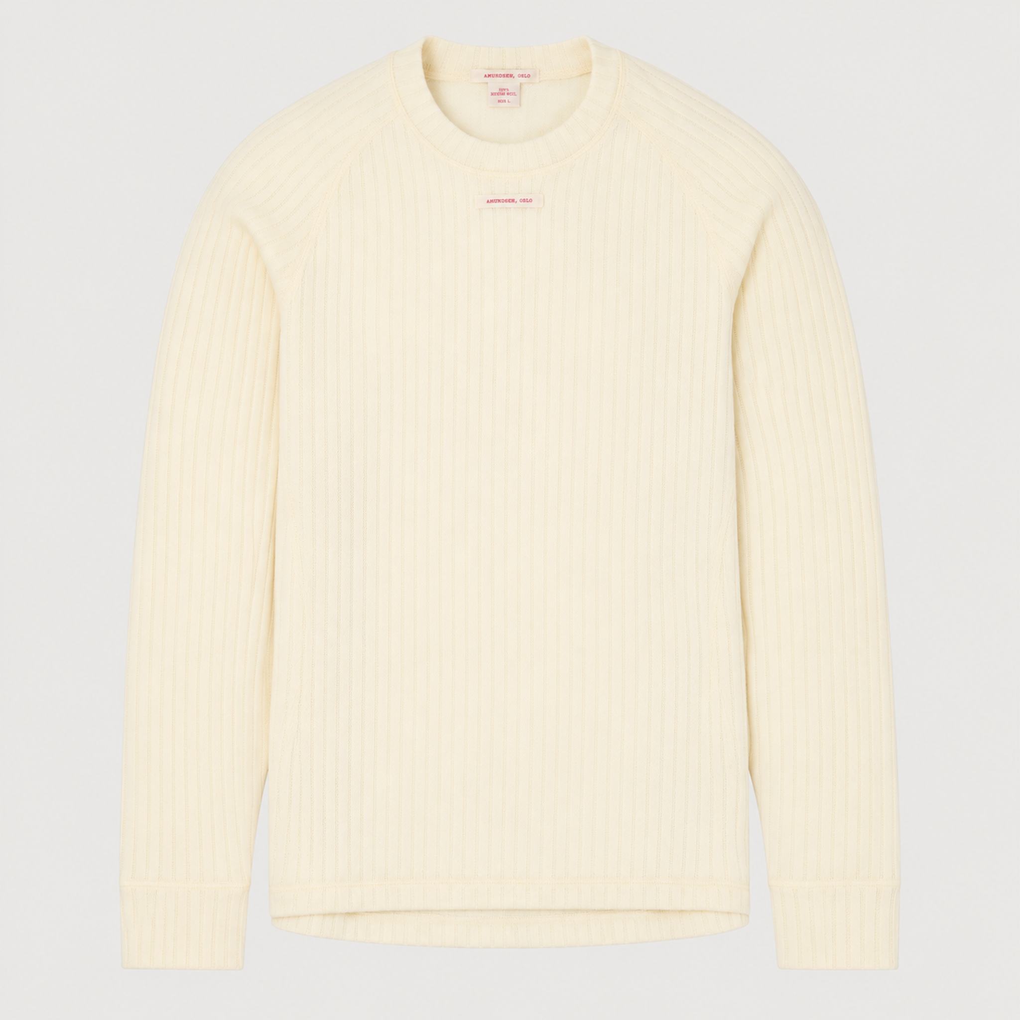 Amundsen Hero’s Hide Crew Neck, front product view.