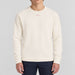 Amundsen Hero’s Hide Crew Neck, front view on model.