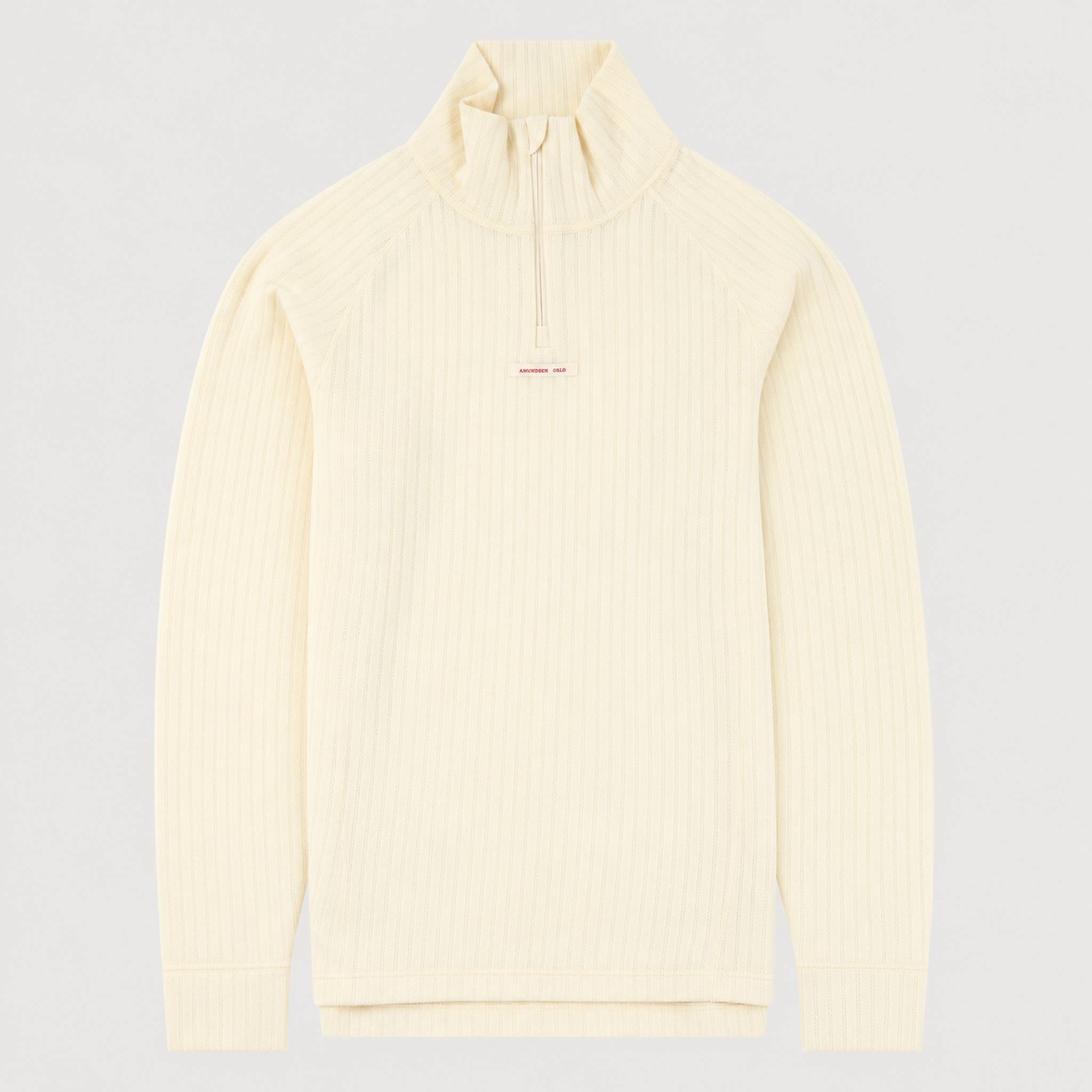 Amundsen Hero's Hide Half Zip, front product view.