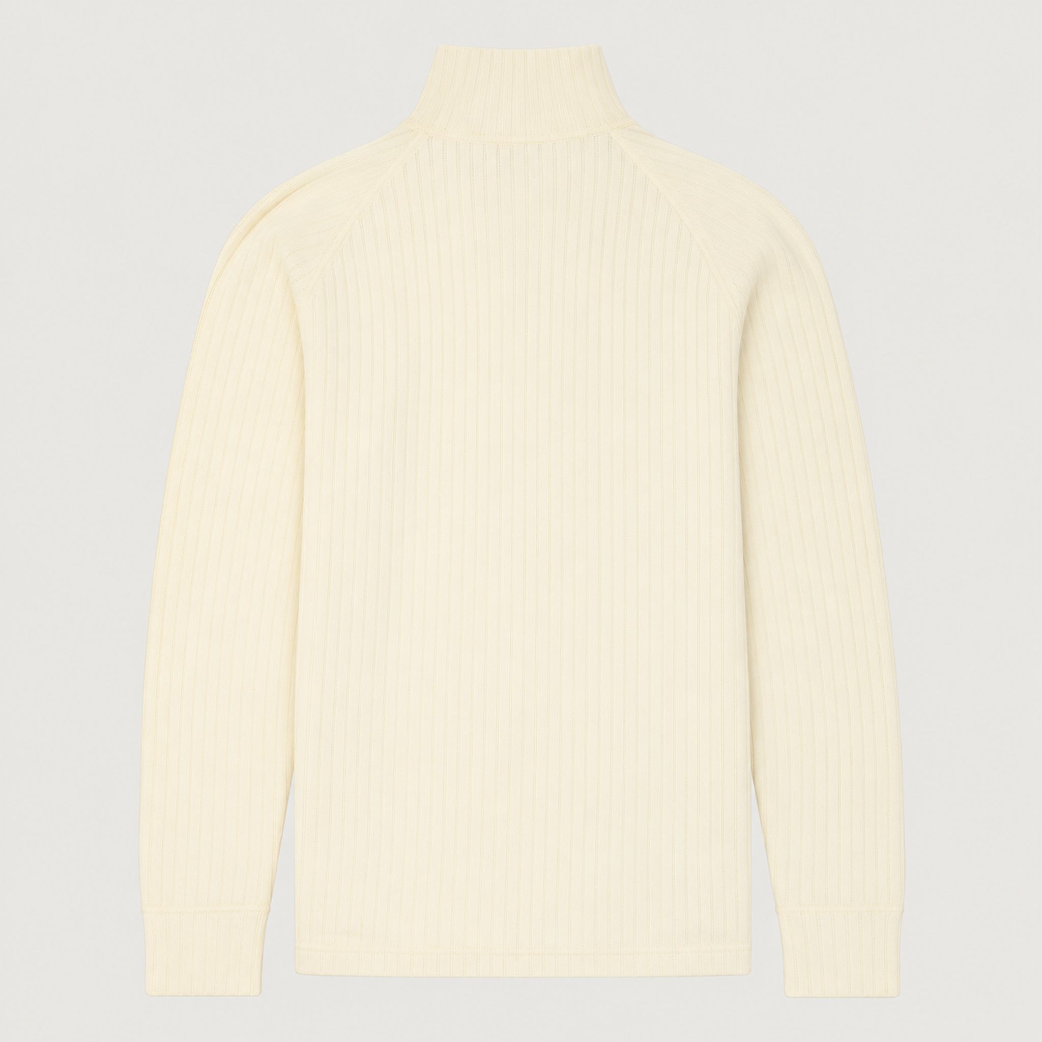 Amundsen Hero's Hide Half Zip, back product view.