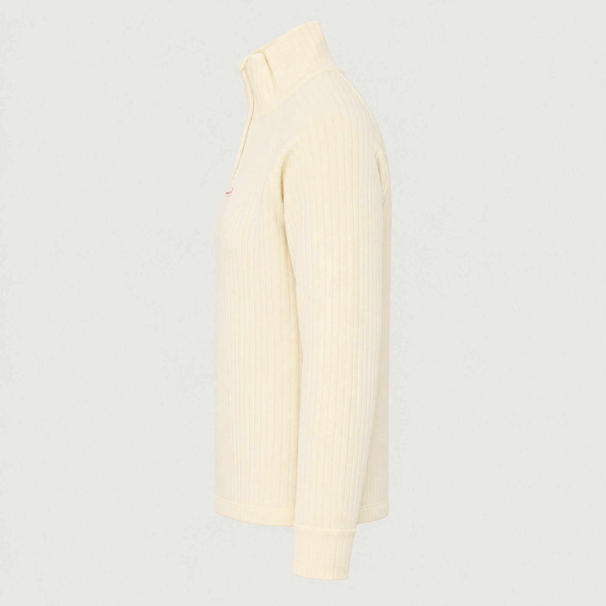 Amundsen Hero's Hide Half Zip, side product view.
