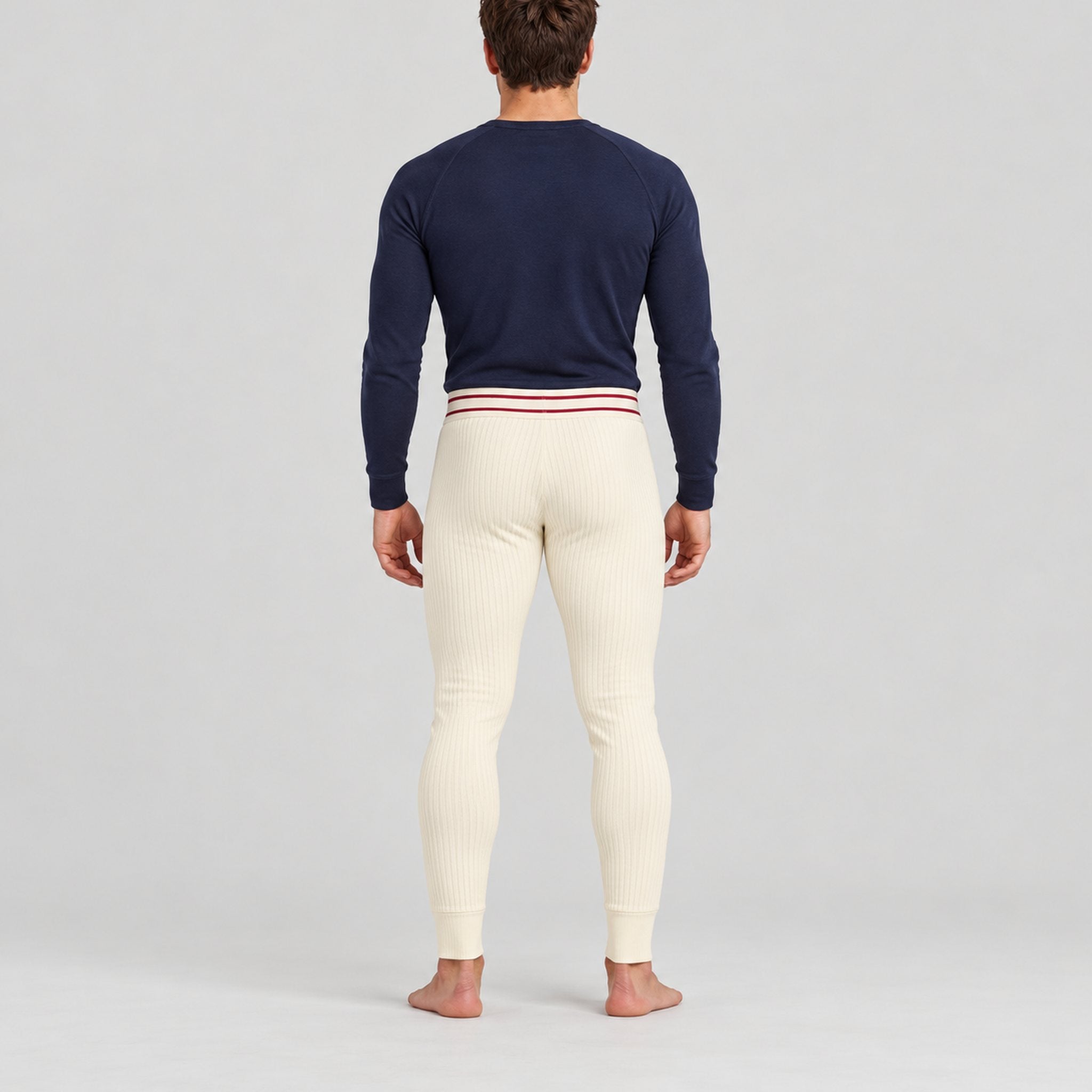 Amundsen Hero's Hide Leggings, back view on model.