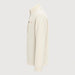 Amundsen Hut Half Zip in Oatmeal, side product view.