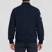 Amundsen Peak Half Zip in Faded Navy, back view on model.