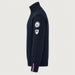 Amundsen Peak Half Zip in Faded Navy, side product view.