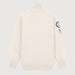 Amundsen Peak Half Zip in Oatmeal, back product view.
