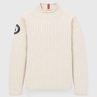 Amundsen Roald Roll Neck in Oatmeal, front product view.