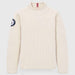 Amundsen Roald Roll Neck in Oatmeal, front product view.