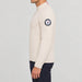 Amundsen Roald Roll Neck in Oatmeal, side view on model.
