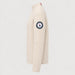 Amundsen Roald Roll Neck in Oatmeal, side product view.