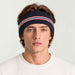 Amundsen 5mila lines headband faded navy, model male front