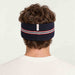 Amundsen 5mila lines headband faded navy, model male back