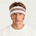 Amundsen 5mila lines headband white, model male front