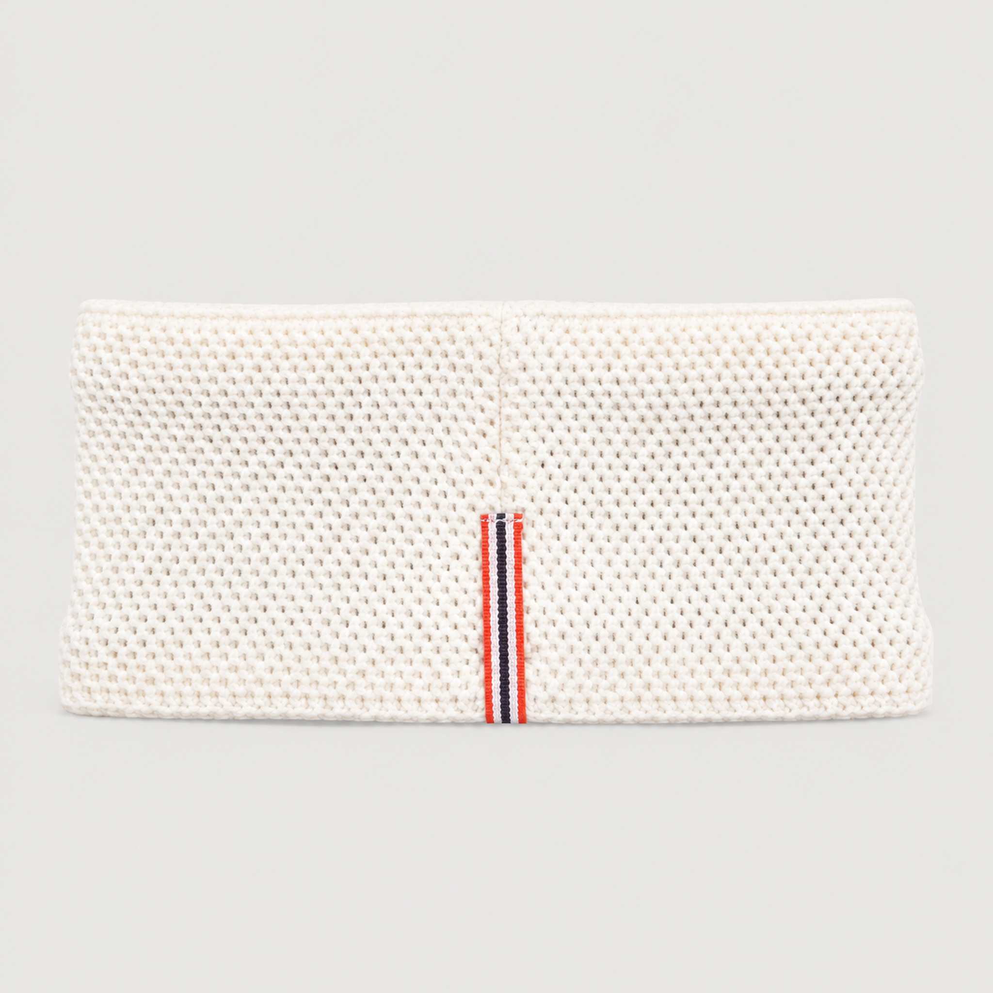 Amundsen Antarctica Headband in White, back product view.