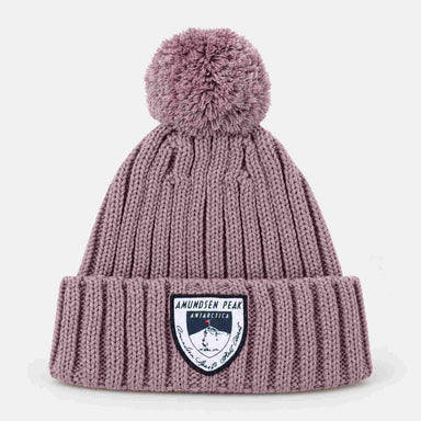 Amundsen groomer beanie mountain rose, front