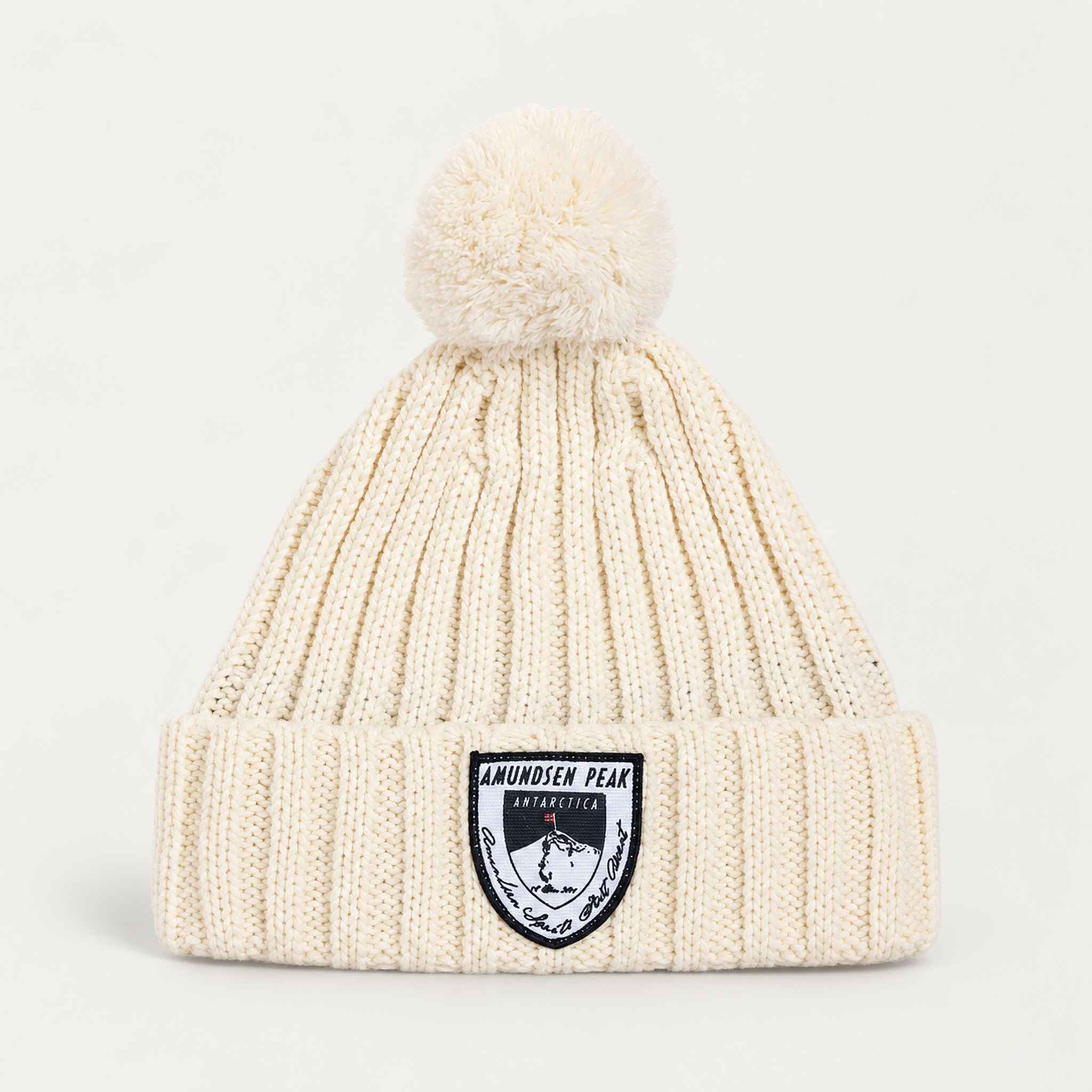 Amundsen groomer beanie oatmeal, front