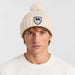 Amundsen groomer beanie oatmeal, model male front
