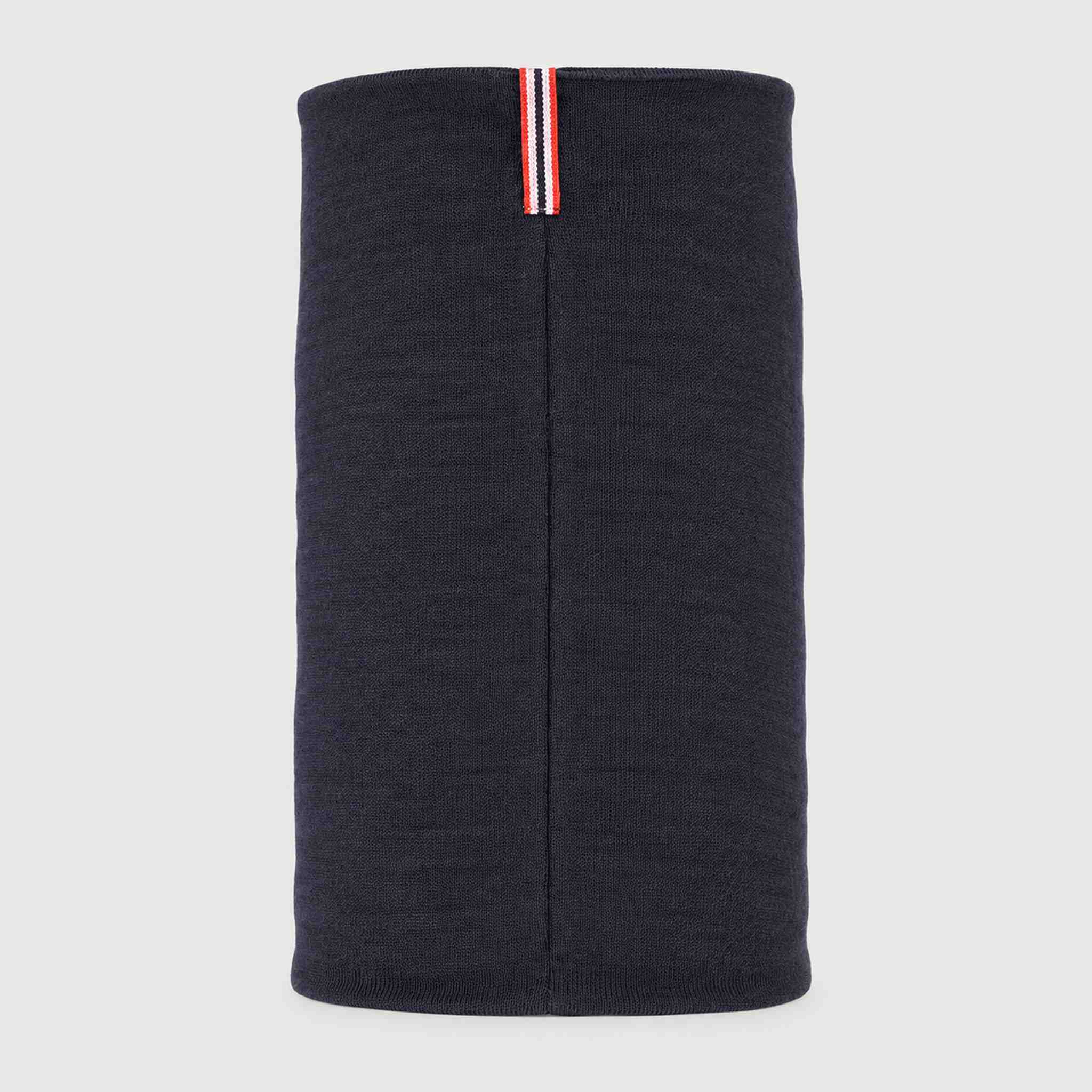 Amundsen Neckwarmer in Faded Navy, side product view.