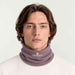 Amundsen neckwarmer mountain rose, model male front