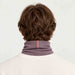 Amundsen neckwarmer mountain rose, model male back