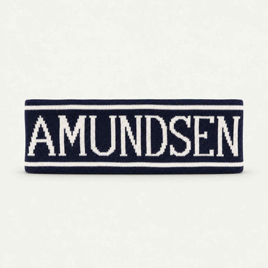 Amundsen ski headband faded navy, back