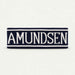 Amundsen ski headband faded navy, back
