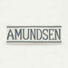 Amundsen ski headband white stormy blue, front