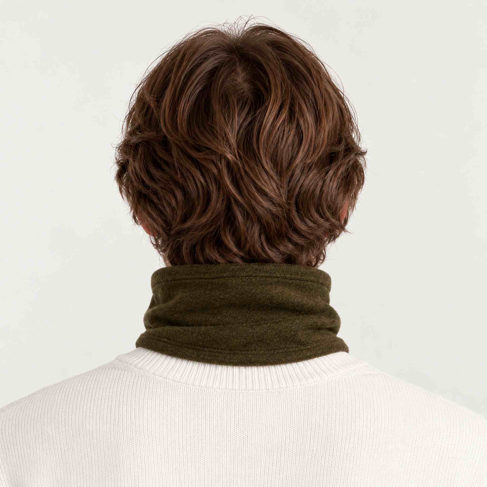 Amundsen wool neckwarmer nato, model male back