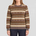 Amundsen Dunkirk Crew Neck, front view on model.