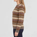 Amundsen Dunkirk Crew Neck, side view on model.