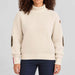 Amundsen Gard Sweater in Natural, front view on model.