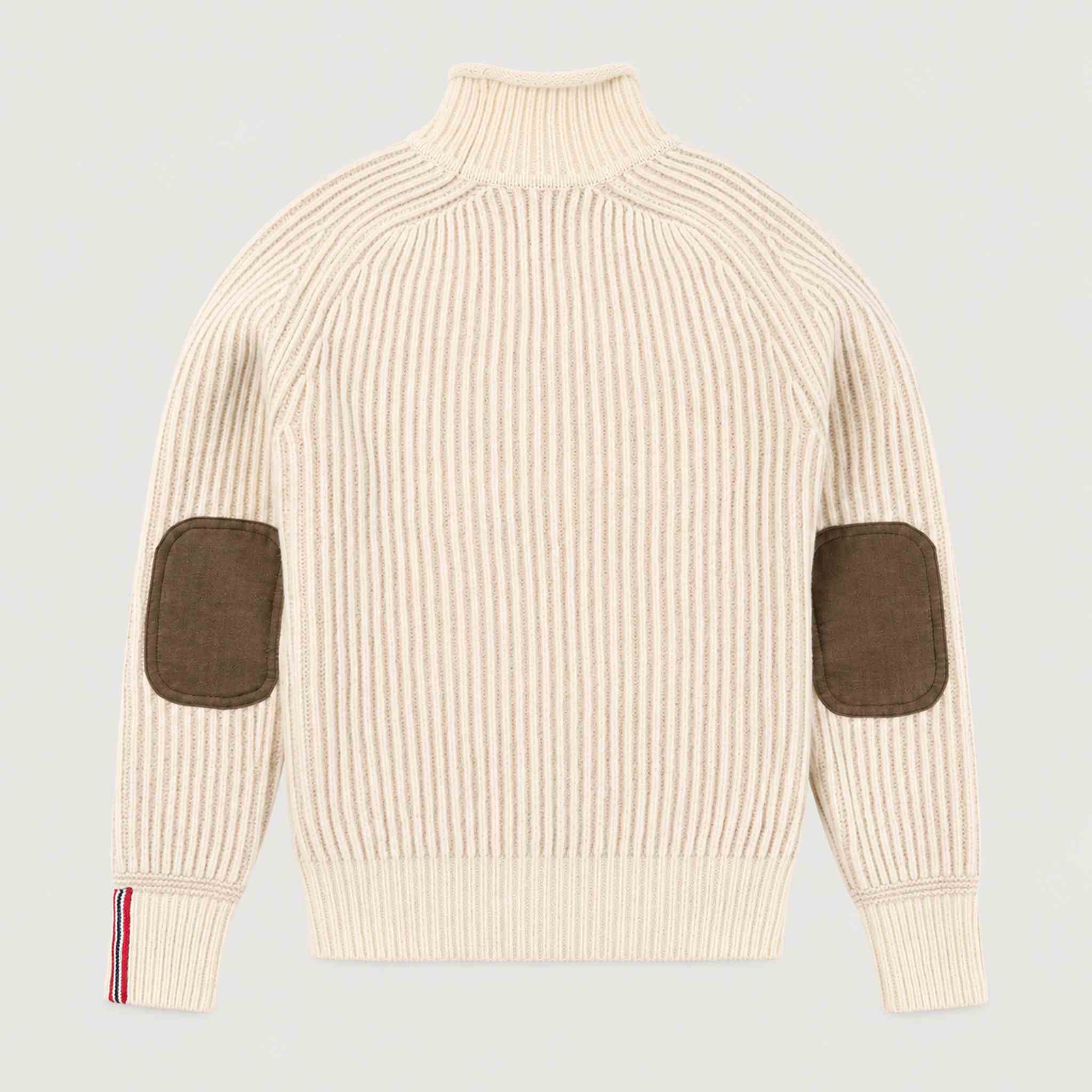 Amundsen Gard Sweater in Natural, back product view.