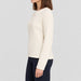 Amundsen Hero’s Hide Crew Neck, side view on model.
