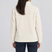 Amundsen Hut Half Zip in Oatmeal, back view on model.