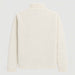 Amundsen Hut Half Zip in Oatmeal, back product view.