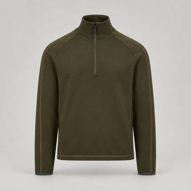 Aztech Mountain AZ Technical Zip Fleece in Arlberg Green - front product view
