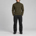 Aztech Mountain AZ Technical Zip Fleece in Arlberg Green - front model view
