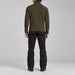 Aztech Mountain AZ Technical Zip Fleece in Arlberg Green - back model view
