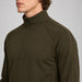 Aztech Mountain AZ Technical Zip Fleece in Arlberg Green - garment detail view