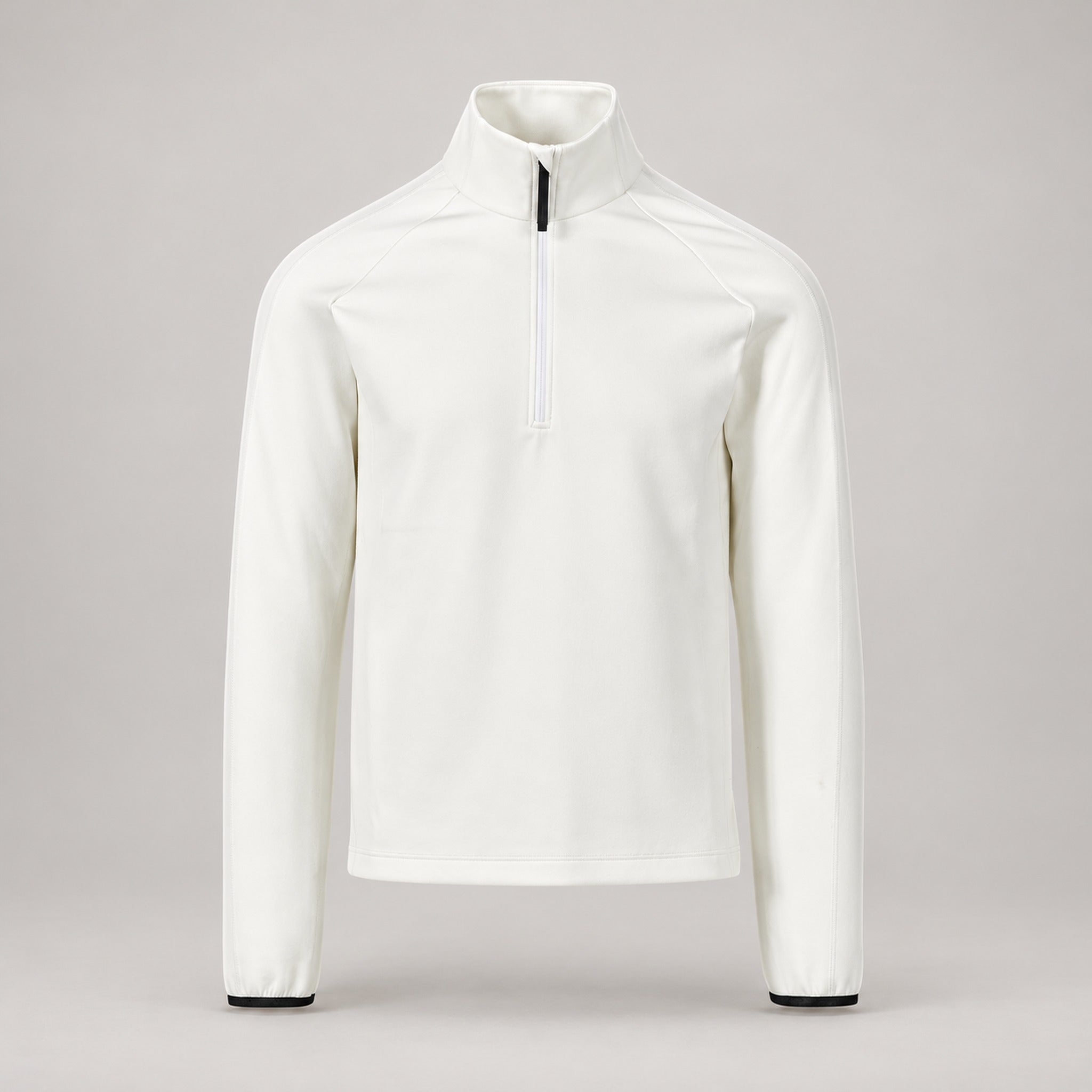 Aztech Mountain AZ Technical Zip Fleece in Cloud White - front product view