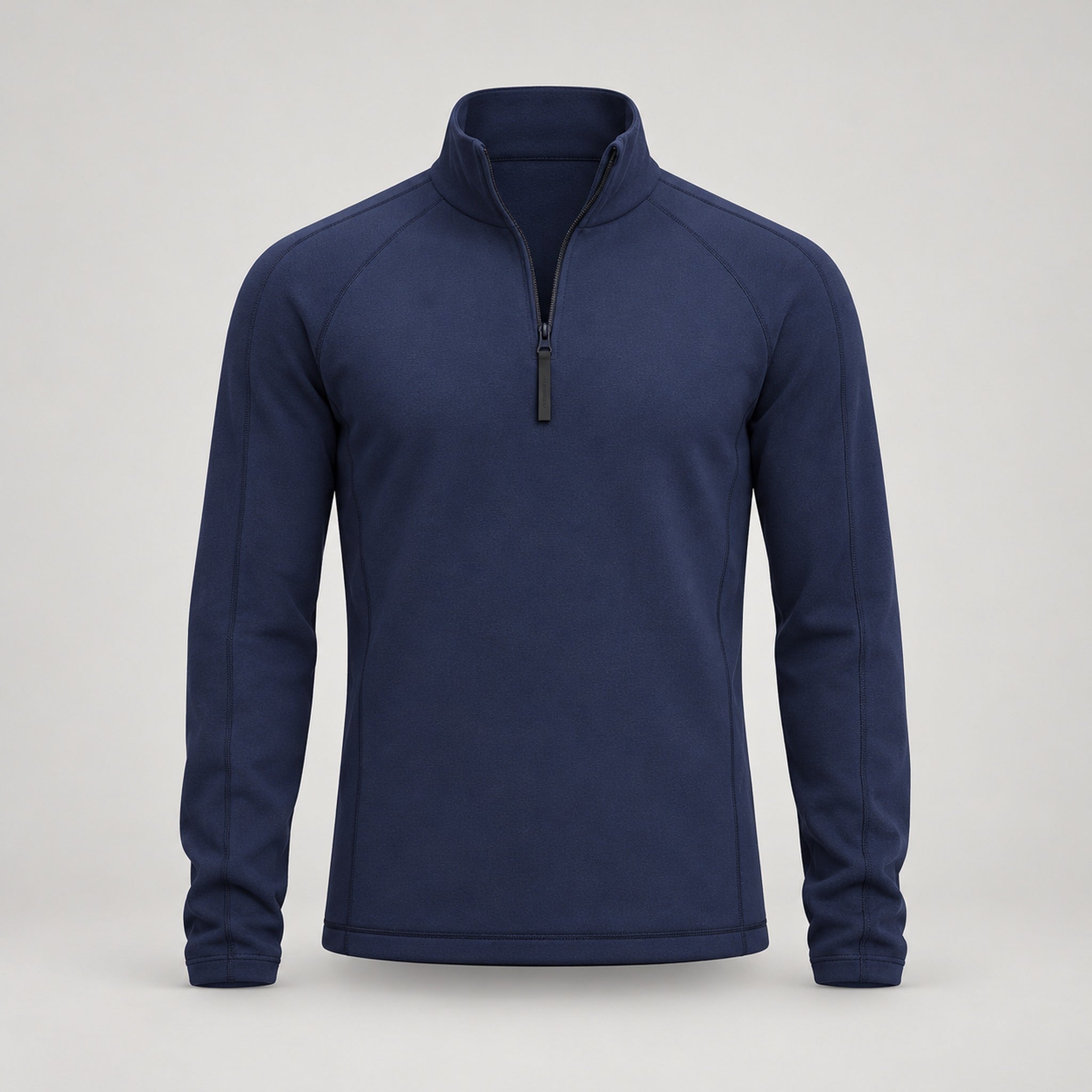 Aztech Mountain AZ Technical Zip Fleece in Sander Navy - front product view